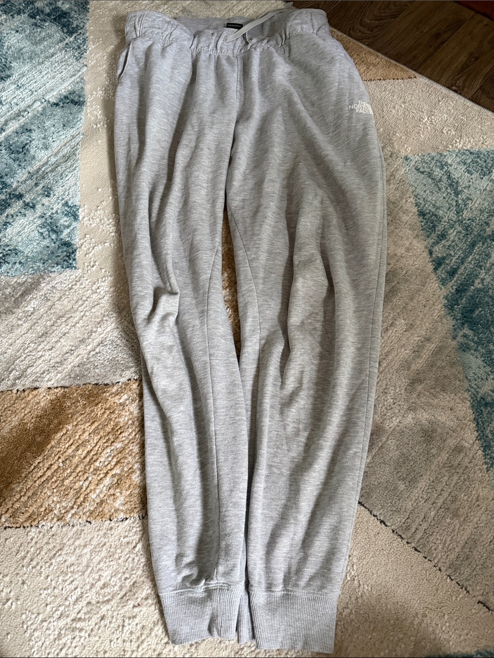 The North Face Gray Fleece Jogger Pants